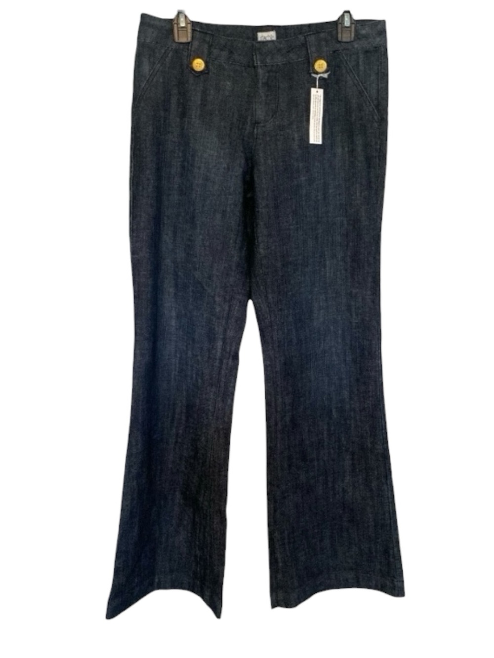 Cache Wide Leg Denim Trouser